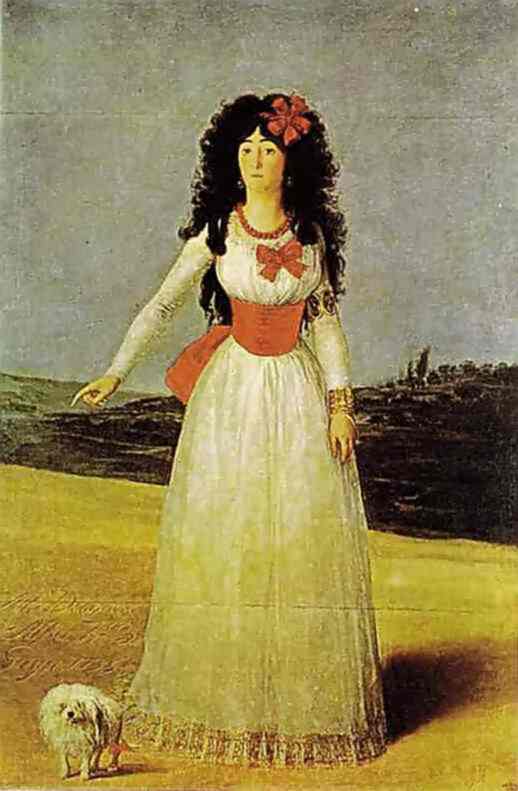 portrait of the dutchess of alba